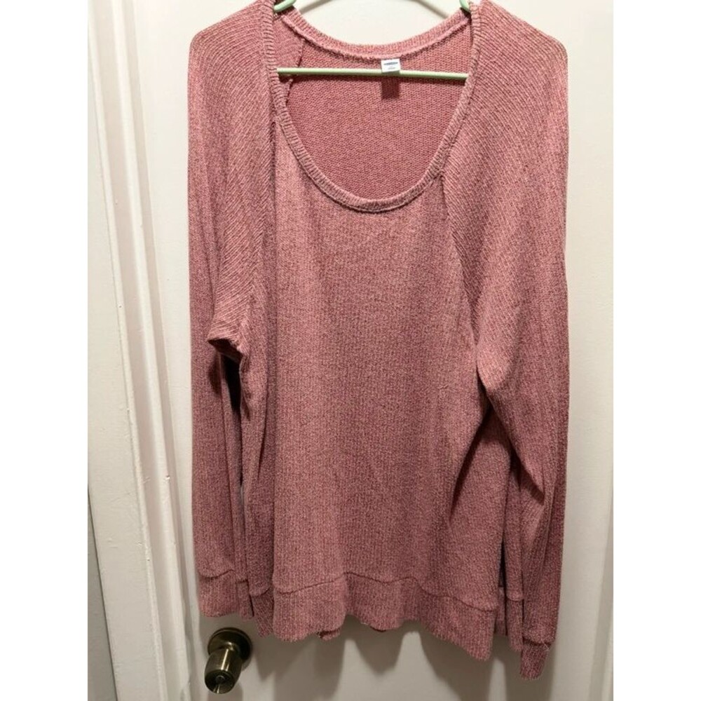 Old Navy Pink Long Sleeve Top XXL